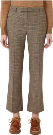 A|X Armani Exchange Cropped Broeken - Dames - Vrijetijds broeken - Veelkleurig - W28 - Leer - Broeken