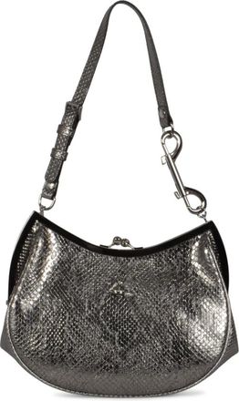 Vivienne Westwood Shoulder Bags, female, Gray, Size: ONE SIZE Charm Frame Purse