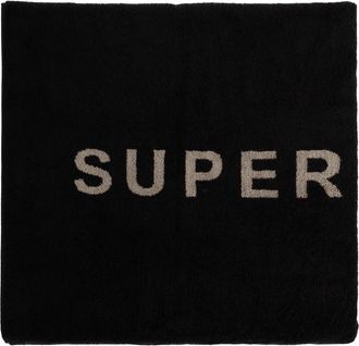 Rick Owens Home, unisex, Zwart, ONE Size, Katoen, Beach Towel