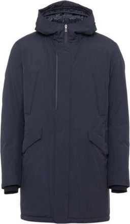 Herno Coats - Heren - Parka Jassen - Blauw - 2XL - Jassen