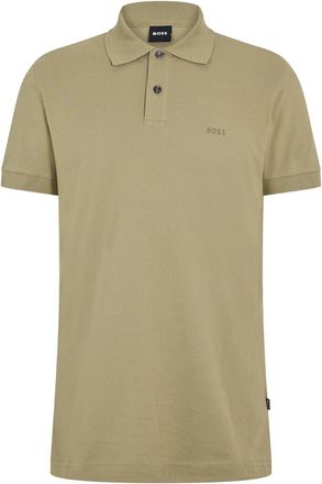 HUGO BOSS Mens Firenze Short Sleeve Polo Shirt in Pastel Green - Size X-Large