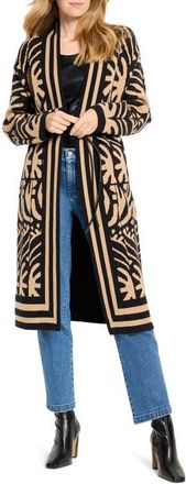 Nic+Zoe Reversible Longline Knit Jacket in Neutral Multi at Nordstrom, Size X-Small