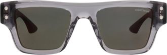 Montblanc Square-Frame Recycled Acetate Sunglasses