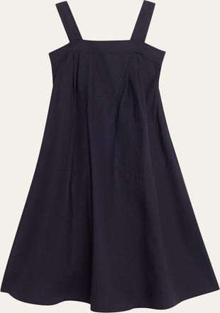 3.1 Phillip Lim Square-Neck Cotton Midi Dress