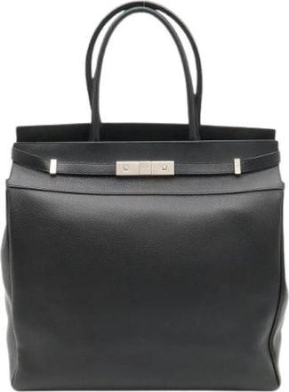 Saint Laurent Pre-owned Vintage Tote Bag - Dames - Vintage Shopper - Zwart - ONE Size - Vintage