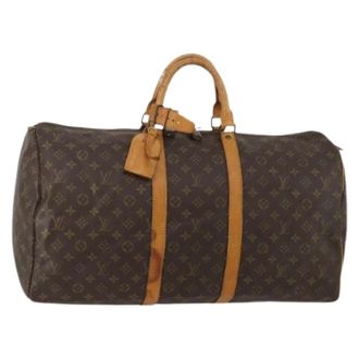Louis Vuitton Tweedehands Canvas Louis Vuitton tassen - Dames - Pre-owned - Bruin - Maat: ONE Size