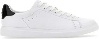 Tory Burch White Leather Sneakers