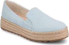 Journee Collection Catalina Espadrille Sneaker in Sky Blue at Nordstrom Rack, Size 12