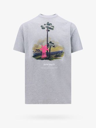 Palm Angels Organic cotton t-shirt with douby lost in amazonia patch - PALM ANGELS - gender_Man