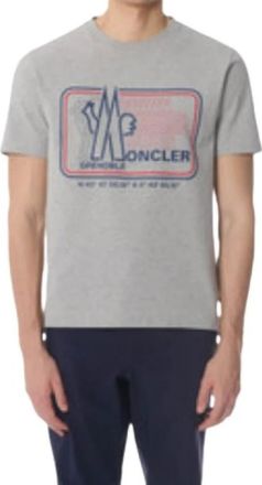 Moncler Grenoble T-shirts en polos Grijs - Heren - T-shirts - Grijs - M - Tops