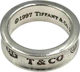Tiffany & Co. Silver Silver 925 Band Ring (Pre-Owned)