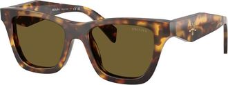 Prada Sunglasses, unisex, Brown, Size: 51 MM PR C07S Sunglasses