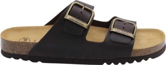 Scholl Tyra Slipper - Heren - Sandalen - Bruin - 45 EU - Schoenen