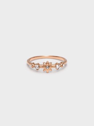 Charles & Keith Everest Crystal Star Ring