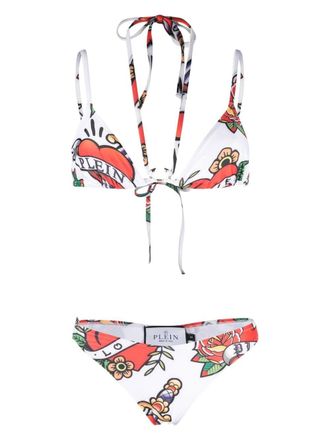 Philipp Plein Bikini Love - Bianco