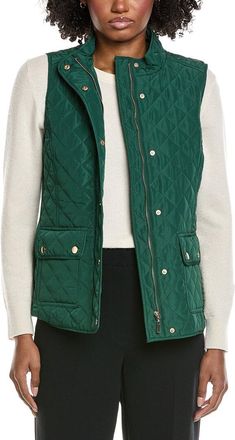Jones New York Diamond Quilted Vest