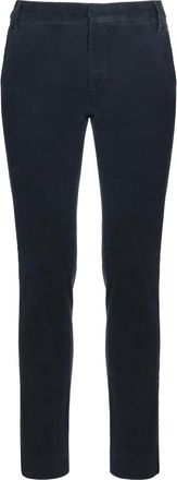 Frame Denim Slim fit chino broek - Heren - Slim Fit Broeken - Blauw - W29 - Leer - Broeken