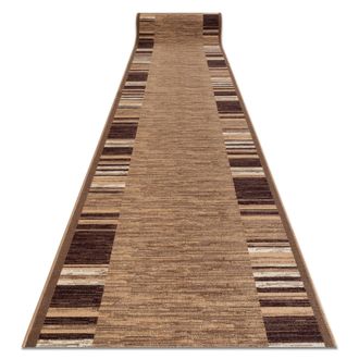 RugsX RugsX Anti-Slip Adagio Runner in Beige | Size: 100 cm x 500 cm