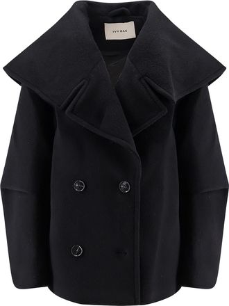 IVY OAK Jetta Responsible Virgin Wool Peacoat