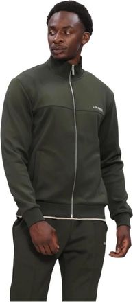 Les Deux Hoodies & sweatvesten, Heren, Groen, XL, Polyester, Ballier Track Jacket
