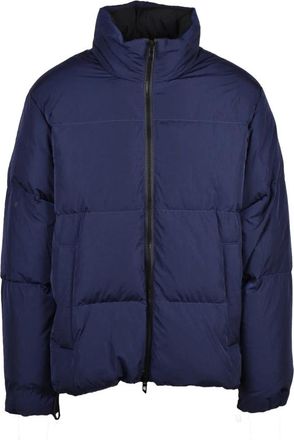 Diesel Piumino - Heren - Winterjassen - Blauw - 2XL - Leer - Jassen