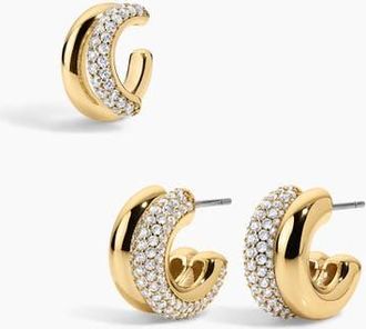 Electric Picks Tribeca Earrings and Ear Cuff - Set of 2 in Gold at Nordstrom