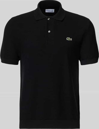 Lacoste Regular Fit Poloshirt aus reiner Baumwolle in Black, Gr&ouml;&szlig;e XXXL