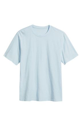 Nordstrom Slub Cotton Crewneck T-Shirt in Blue Diamond at Nordstrom, Size Xxx-Large