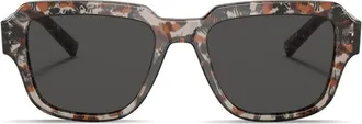 Dolce & Gabbana Eyewear Patterned sunglasses - men - Acetate - 51 - Grey