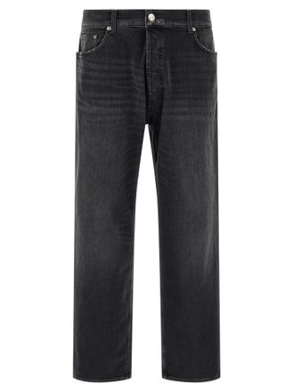 Department Five Black Mid Rise Jeans
