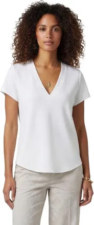 Lords of Harlech Paisley Explosion Womens V-neck Printed Top in Paisley Explosion Ivory at Nordstrom, Size X-Small