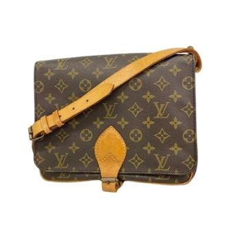 Louis Vuitton Pre-owned Cross Body Bags, female, Brown, Size: ONE SIZE Pre-owned Cartouchiere GM Shoulder Bag