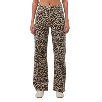 Mavi Sweatpants - Dames - Jeans - Bruin - Maat: W28