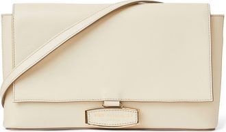 Bruno Magli Stella Leather Crossbody Bag in Cream at Nordstrom Rack