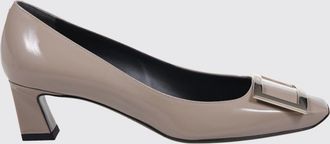 Roger Vivier Trompette Patent Leather Pumps with Low Heel
