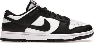 Nike Mens Dunk Low Retro Basketball Sneakers In White/white/black