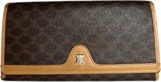 Celine Pre-owned Wallets, female, Brown, Size: ONE SIZE Pre-owned Long Wallet