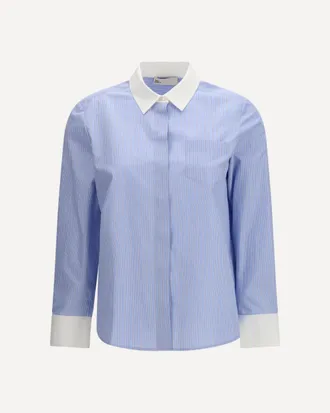 Tory Burch Striped Shirt Female 2