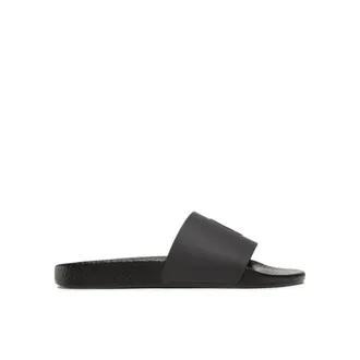 Polo Ralph Lauren Sliders, male, Black, Size: 7 US Signature Pony Slide