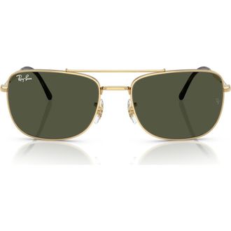 Ray-Ban 62mm Rectangular Sunglasses in Arista at Nordstrom