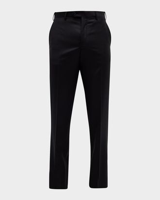 Giorgio Armani Men & apos;s Basic Solid Dress Trousers