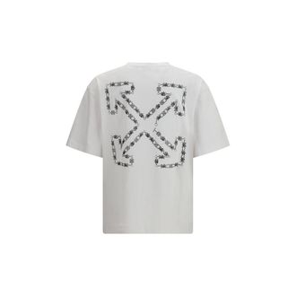 Off-white Mens White Cotton Sportswear Clothing