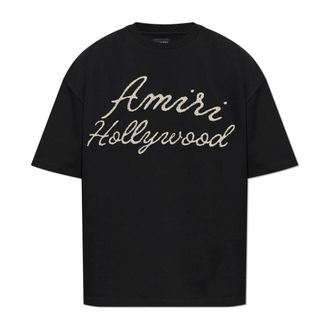 Amiri Hombre, Camisetas, Negro, Talla: XL