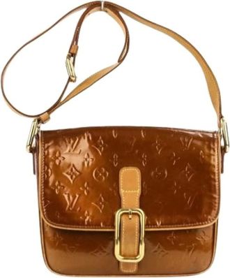 Louis Vuitton Pre-owned Cross Body Bags, female, Brown, Size: ONE SIZE Pre-owned Vintage Cross Body Bag