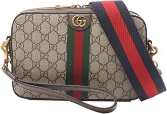 Gucci Pre-owned Gucci Small GG Supreme Web Ophidia Crossbody Unisex 800YSY40RXP5A7BC