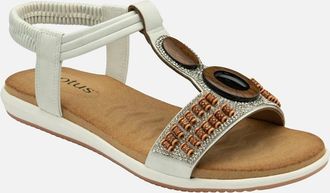 Lotus Womens Bertolini Womens Sandals - Brown - Size: 7