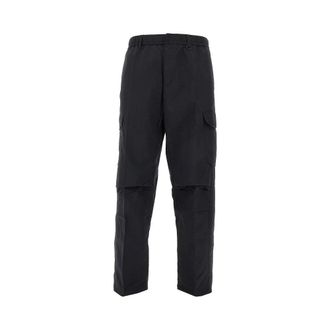 【関税＆送料込み】Herno Soft Wool Cargo Pants CARGO TROUSERS IN SOFT WOOL in Iron for Women | Herno®