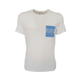 Guess Uomo, Top, Bianco, M, new