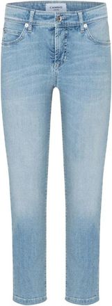 Cambio Slim-fit Jeans - Dames - Slim Fit Jeans - Blauw - XL - Jeans