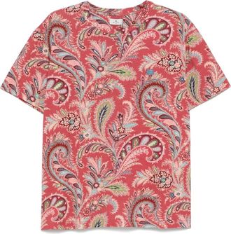 Etro Hombre, Camisetas, Rosa, Talla: L